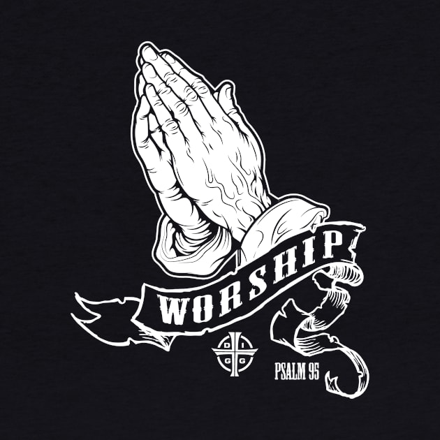 WORSHIP TEE by diggapparel